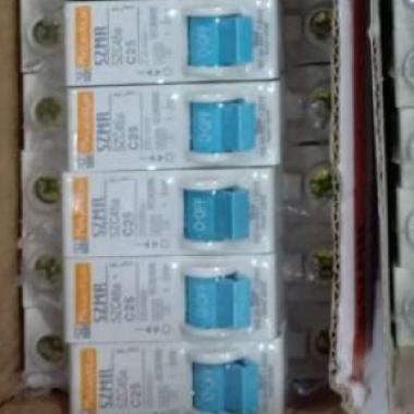 MCB SZ MR 25A 32A AMPER PEMUTUS ALIRAN LISTRIK SNI SPLN MCB PLN