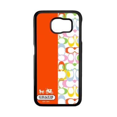 Acc Hp Coach Brand Bag W5112 Custom Casing for Samsung Galaxy S6