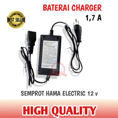 Baterai Charger Cas Baterai Aki Sprayer Gendong Pompa Hama Elektrik 12V DC CBA