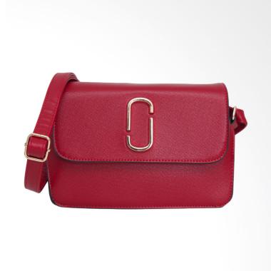 Lorica by Elizabeth Maiesel Sling Bag - Maroon