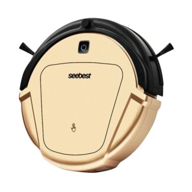 Seebest D750 Gyroscope Robotic Vacuum Cleaner - Gold