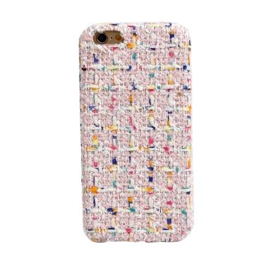 United Shop Pastel Knitted Casing for iPhone 6 Plus or 6S Plus - Pink