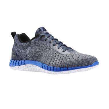Reebok Print Run Prime M Sepatu Lari Pria - Dark Grey [BS6976]