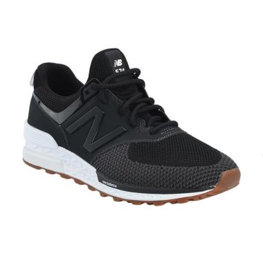 New Balance Men Running 574 Sport S ... ria - Black [NEWMS574EMK]