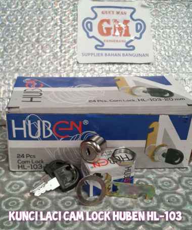 Kunci Laci Cam Lock Huben HL-103 30mm