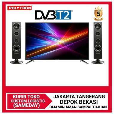 POLYTRON LED DIGITAL TV 32 INCH DVB-T2 PLD 32TV0755