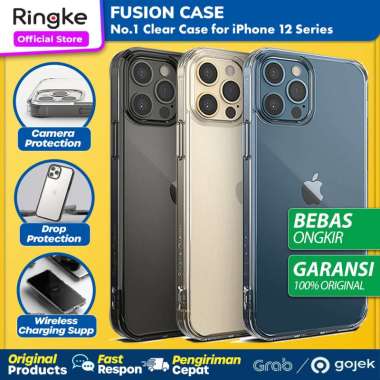 Ringke Fusion Softcase Casing for iPhone 12 Pro Max/12 Pro/12/12 Mini [Original] iPhone 12 Pro Max M
