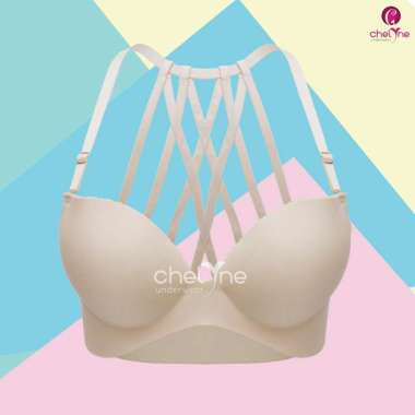 Chelyne 5003 Backless Seamless Bra. 36