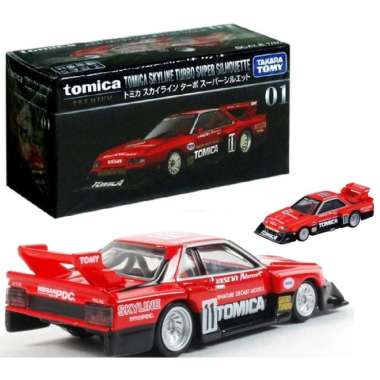 Tomica Premium 01 Skyline Turbo Super Silhouette Takara Tomy