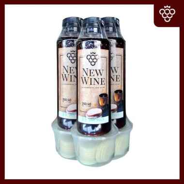 Anggur Perjamuan Kudus Botol - Isi 250 ml + Hosti