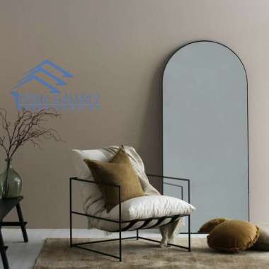 cermin standing besi || cermin standing mirror