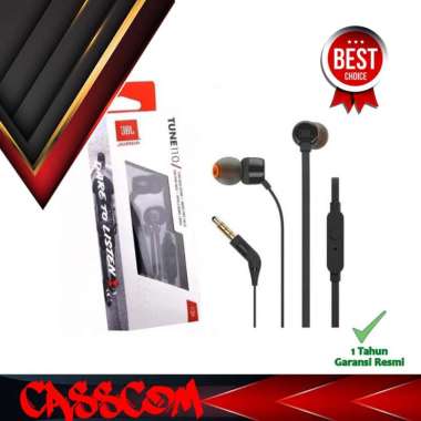 JBL TUNE 110 Earphone Original Putih