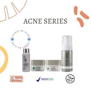 Ms Glow Paket Acne Series / Acne Series Ms Glow