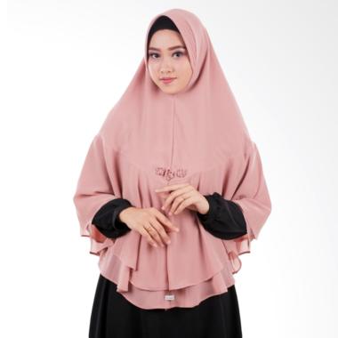 Atteena Hijab Khimar Yusnie Jilbab Instant - Mocca Atteena Hijab Khimar Yusnie Jilbab Instant - Mocca