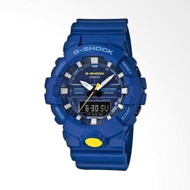 CASIO G-SHOCK Ana-Digi Ltd Edition Color Jam Tangan Pria - Blue [GA-800SC-2A] Blue