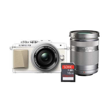 Olympus PEN E-PL 7 KIT 14-42mm EZ + ... - Silver + Free SDHC 16GB