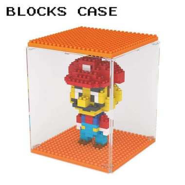ORIGINAL LOZ Display Case | Colorful untuk koleksi Mini Loz kamu