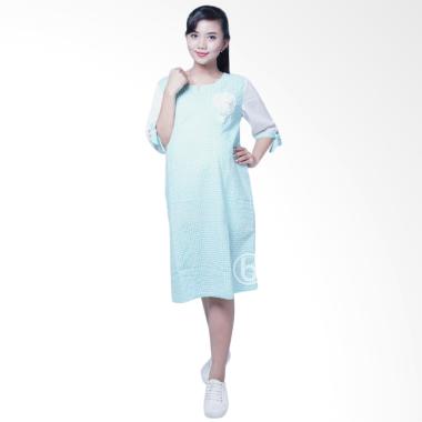 Mama Hamil DRO 890 Sunny Baju Dress Ibu Hamil dan Menyusui - Hijau Mama Hamil DRO 890 Sunny Baju Dress Ibu Hamil dan Menyusui - Hijau