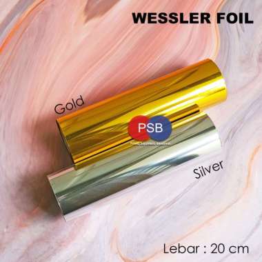 Prada Foil - Kertas Prada - Prada Roll Lebar 20 cm-GOLD