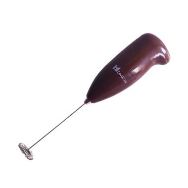 Hongxin Foaming Mini Mixer Alat Pengaduk dan Pembuih Susu - Coklat
