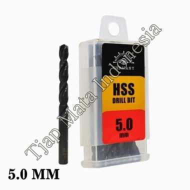 Mata bor besi HSS Tjap Mata Drill bits Cap Mata hss 5 MM