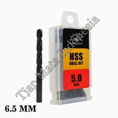 Mata bor besi HSS Tjap Mata Drill bits Cap Mata hss 6,5 MM