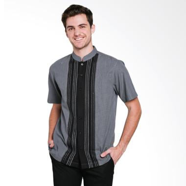 Al Mustika Sporan Baju Koko Pria - Grey