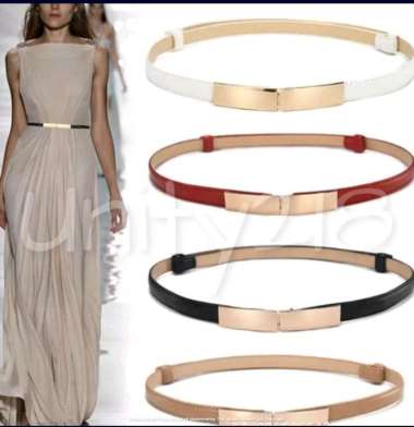 Belt wanita / Ikat pinggang wanita / Belt korea import / Ikat pinggang adjustable - IPB Camel