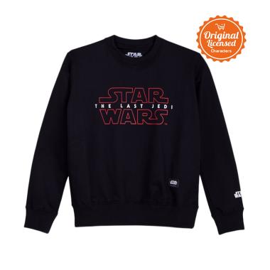 Star Wars Crew Last Jedi Jaket Anak - Black