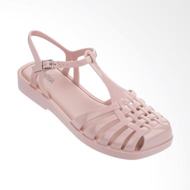 Melissa Aranha Quadrada Sepatu Sandal Wanita - Pink