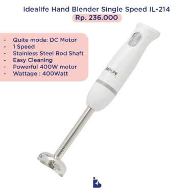 Idealife Hand Blender - Single IL-214