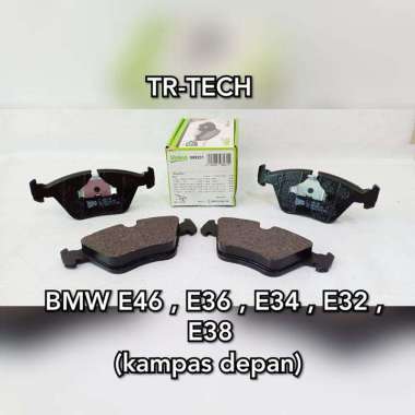 Brake Pad Kampas Rem Depan Bmw E36 E46 E36 E32 E38 Valeo Original Black
