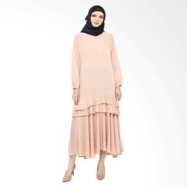 Xq Moslem Wear Declasia Gamis - Brown