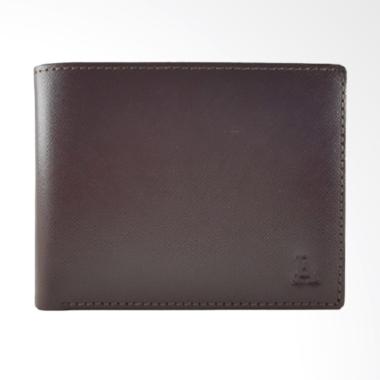Louis Andreano Signature Slim Dompet Pria - Brown [LA-1047]