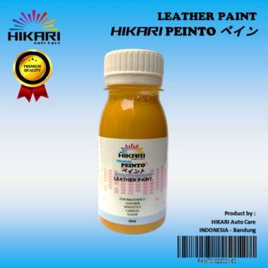 PEINTO Leather Paint - Cat / Pewarna Untuk Bahan Kulit Sintesis Kanvas dan Suede TAN