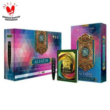 ALFATIH Talking Pen Al-Quran Read Pen plus buku IQRO - Alquran Al-Fatih