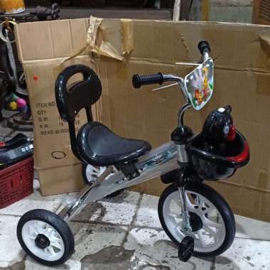 Sepeda anak roda 3 PMB stenlis