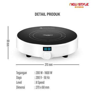 Newstyle New Arrival Kompor Listrik Z03 Electric Portable Induction Cooker Kompor Induksi Produk Ter