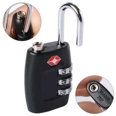 Gembok Koper TSA Kode Angka - TSA-335