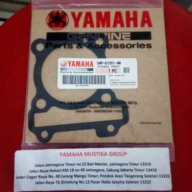 Paking blok Mio J, Mio Gt, Soul Gt 115 Original Yamaha