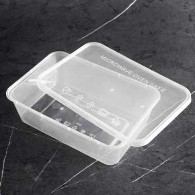 Takeaway Container 650ml (25pcs) Box Container Plastik Makanan