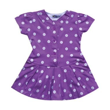 MacBee Kids Beauty Polkadot Baju Dress Anak