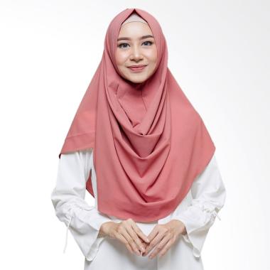 Jilbab Instan Warna Dusty Pink