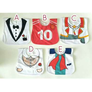 Tatakan Iler / Baby Bib / Seleber Bayi Kostum Lucu