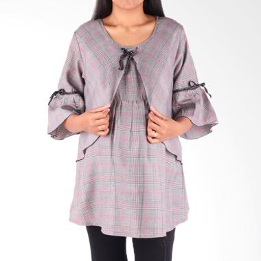 HMILL 1599 Baju Blus Ibu Hamil - Hitam