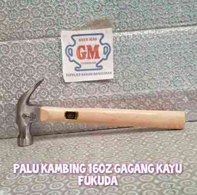 Palu Kambing 16oz Gagang Kayu FUKUDA