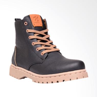 NOKHA Kody Sepatu Boots Pria - Black