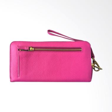 Fossil SL7153694 Emma RFID Large Zip Clutch Dompet Wanita