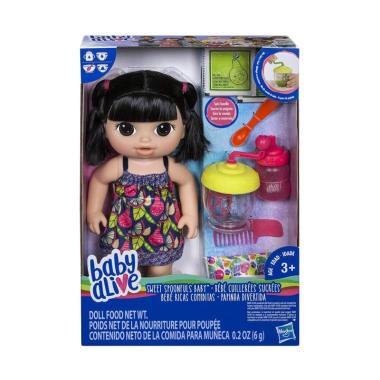Baby Alive Sweet Spoonfuls Baby Bla ... air 0633 Mainan Anak [TD]