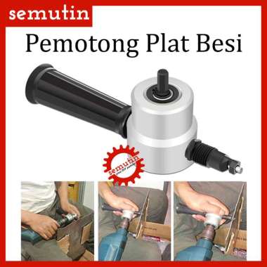 Pemotong Plat Besi Baja - Drill Nibler Cutter Sheet Metal